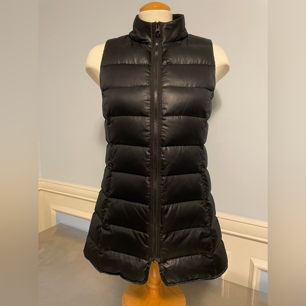 Roots - down filled long vest